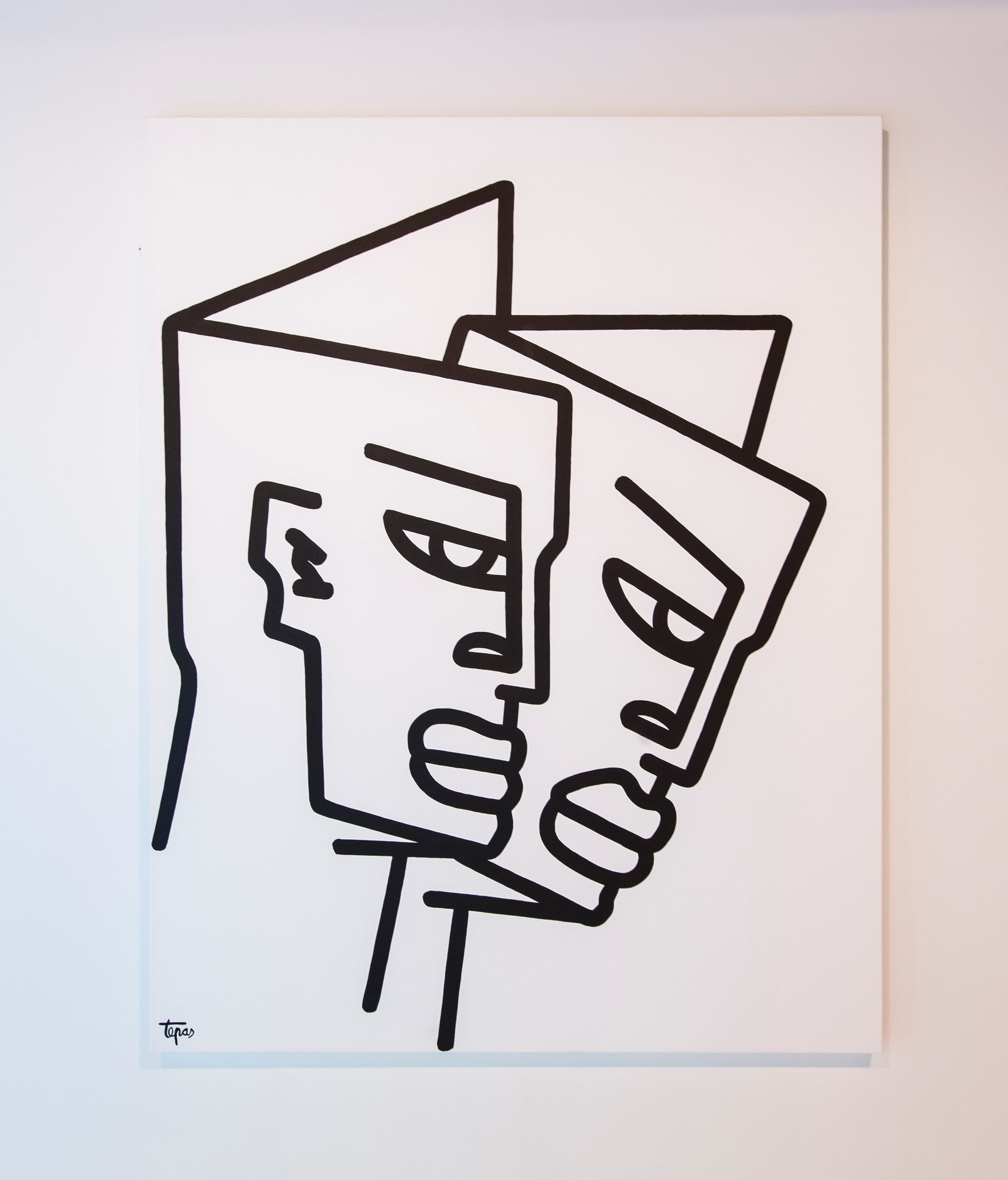 LA CAIDA the fall 140x180x4 LA CAIDA the fall 140x180x4